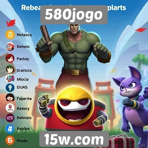 Avaliação dos jogos mais populares no 580jogo